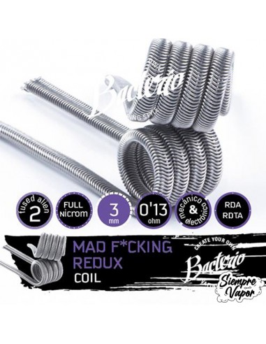 Bacterio Coils Mad F*cking Redux 0,13 Ohm (Pack2)