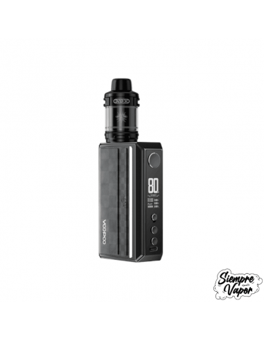 Drag 5 177W +  Uforce-X Tank Kit Voopoo color negro