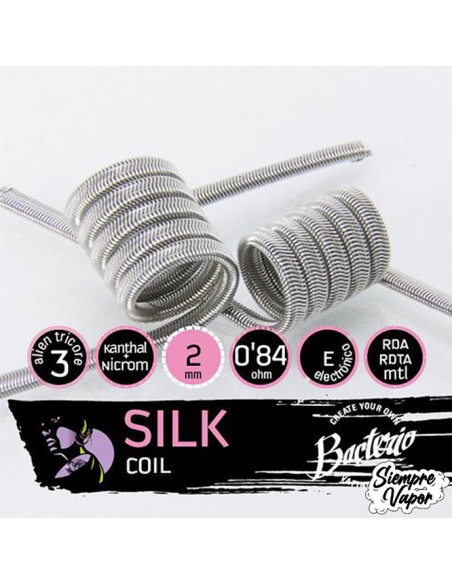 Bacterio Coils Silk 2 MTL 0,84 Ohm (Pack2)