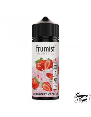 Strawberry icecream 100ml Frumist