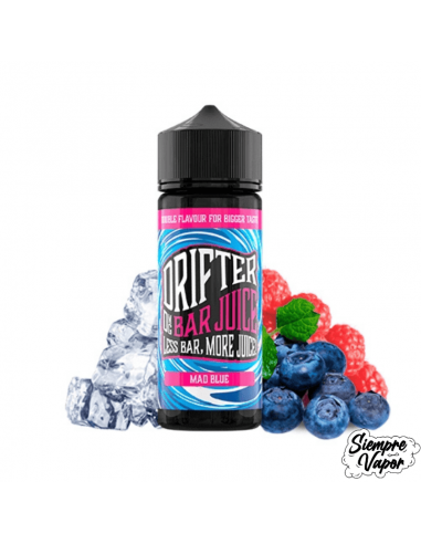 Mad Blue longfill Juice Sauz Drifter Bar