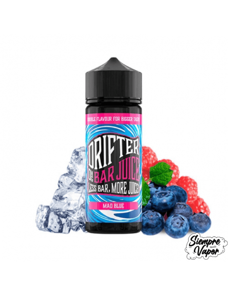 Mad Blue longfill Juice Sauz Drifter Bar