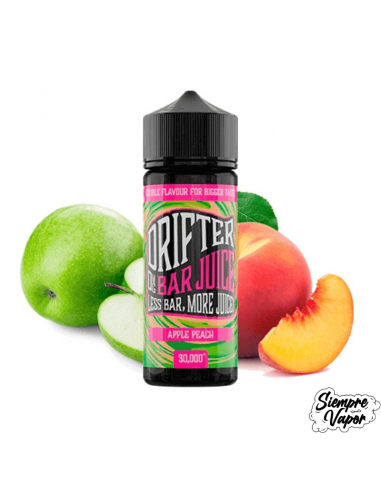 Apple Peach longfill Juice Sauz Drifter Bar