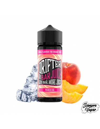 Peach Ice longfill Juice Sauz Drifter Bar