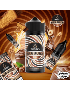 Nutty Chocolate 24ml Longfill Bombo Bar Juice