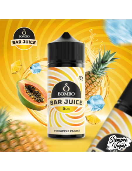 Pineapple Papaya Ice 24ml Longfill Bombo Bar Juice