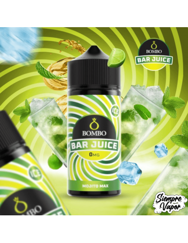 Mojito Max Ice 24ml Longfill Bombo Bar Juice