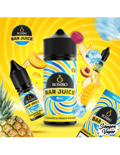 Pineapple Peach Mango Ice 24ml Longfill Bombo Bar Juice