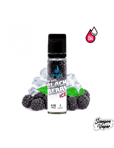 Blackberry Ice All In 10ml Drops 3mg