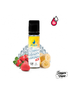 Strawberry Banana Ice All In 10ml Drops 3mg