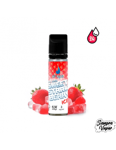 Sweet Strawberry Ice All In 10ml Drops 3mg