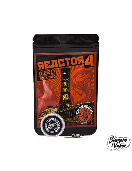 Chernobyl Coils Reactor 4 0,22 Ohm (Pack 2)