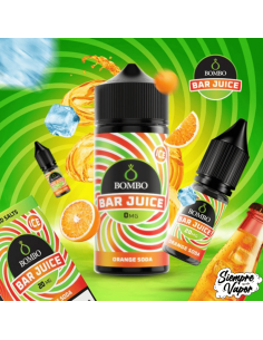 Orange Soda Ice 24ml Longfill Bombo Bar Juice