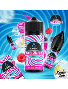 Gin & Berries Ice 24ml Longfill Bombo Bar Juice