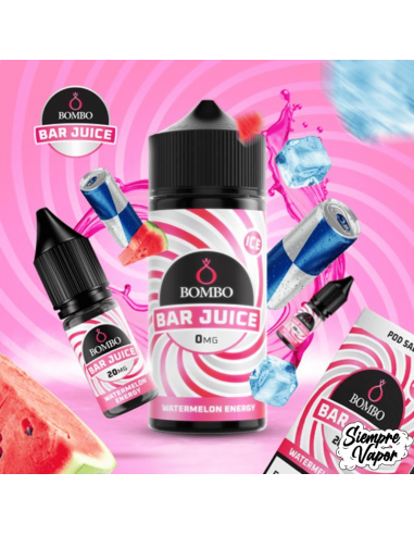 Watermelon Energy Ice 24ml Longfill Bombo Bar Juice