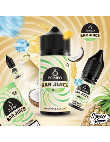 Pineapple Coconut Ice 24ml Longfill Bombo Bar Juice