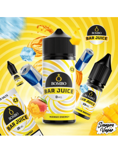 Mango Energy Ice 24ml Longfill - Bombo Bar Juice