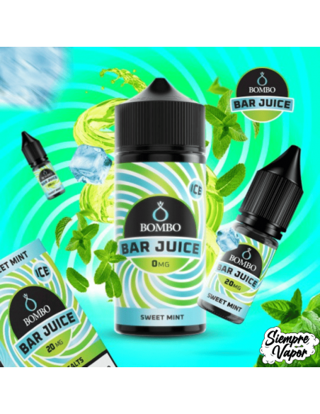 Aroma Sweet Mint Ice – Longfill 24ml | Bar Juice by Bombo