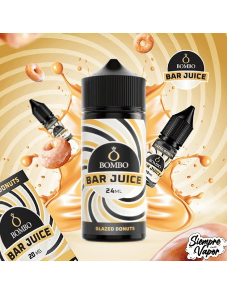 Glazed Donuts 24ml Longfill Bombo Bar Juice