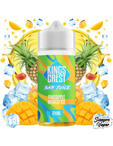 Pineapple Mango Ice 24ml Longfill King Crest Bar Juice