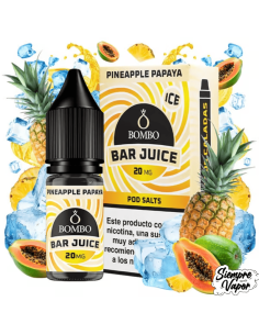 Pineapple Papaya Ice Sales 10ml Bar Juice by Bombo