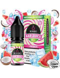Watermelon Coconut Ice Sales 10ml Bar Juice by Bombo