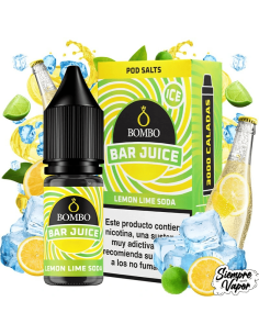 Lemon Lime Soda Ice Sales 10ml Bar Juice by Bombo