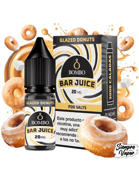 Glazed Donuts Sales 10ml Bar Juice by Bombo