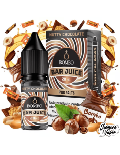 Nutty Chocolate Sales 10ml Bar Juice by Bombo