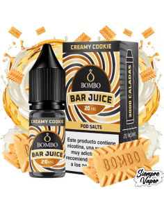 Creamy Cookie Sales 10ml Bar Juice by Bombo
