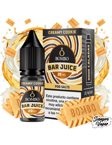 Creamy Cookie Sales 10ml Bar Juice by Bombo