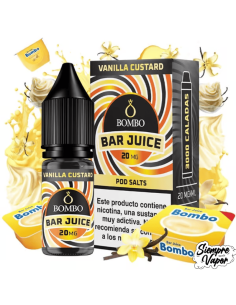 Vanilla Custard Sales 10ml Bar Juice by Bombo