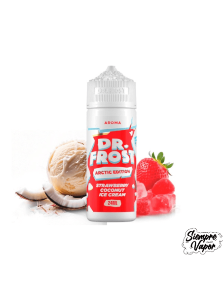 Strawberry Coconut Ice Cream Longfill 24ml Dr Frost