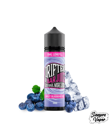 Sweet Blueberry Ice 16ml Longfill Juice Sauz Drifter Bar
