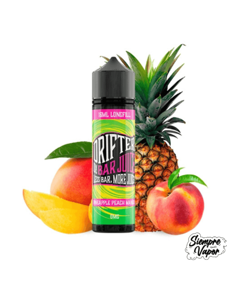 Pineapple Peach Mango 16ml Longfill Juice Sauz Drifter Bar