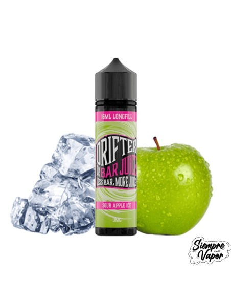 Sour Apple Ice 16ml Longfill Juice Sauz Drifter Bar