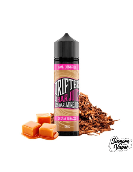 Cream Tobacco 16ml Longfill Juice Sauz Drifter Bar