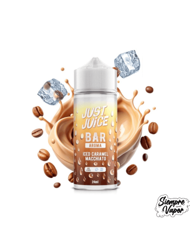 Iced Caramel Macchiato Longfill 24ml Longfill Just Juice Bar