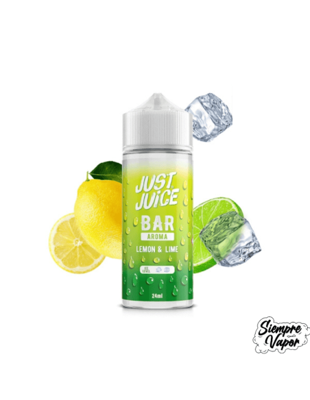 Aroma Just Juice Bar Lemon Lime – Concentrado Longfill 24ml | Siempre Vapor