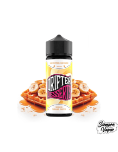 Banana Caramel Waffer Longfill 24ml Drifter Desserts