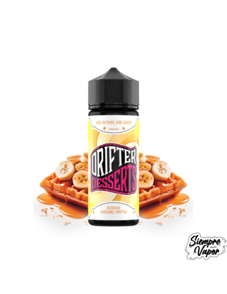 Banana Caramel Waffer Longfill 24ml Drifter Desserts