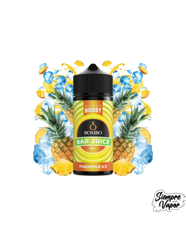 Pineapple Ice 10ml Longfill Hyper Boost Bombo Bar Juice