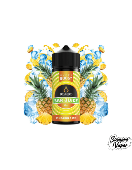 Pineapple Ice 10ml Longfill Hyper Boost Bombo Bar Juice