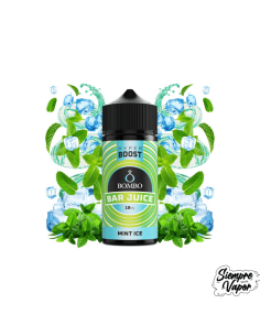 Mint Ice 10ml Longfill Hyper Boost Bombo Bar Juice