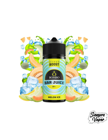 Melon Ice 10ml Longfill Hyper Boost Bombo Bar Juice