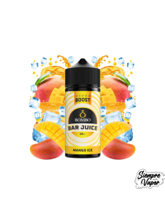 Mango Ice 10ml Longfill Hyper Boost Bombo Bar Juice