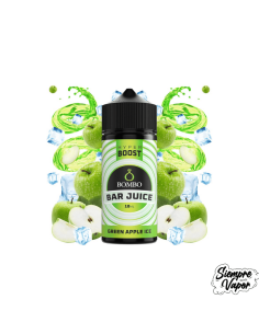 Green Apple Ice 10ml Longfill Hyper Boost Bombo Bar Juice