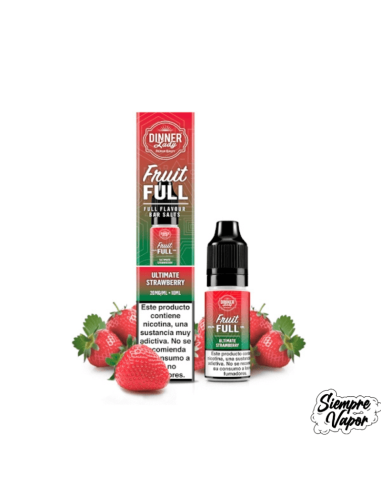 Full Ultimate Strawberry Sales 10ml Dinner Lady