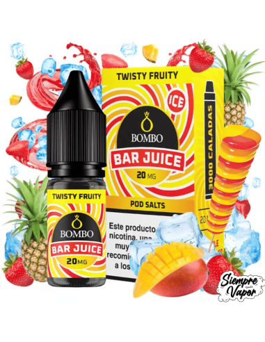 Twisty Fruity Sales 10ml Bar Juice by Bombo