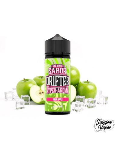 Sour Apple 10ml Hyper Longfill  Juice Sauz Drifter Bar